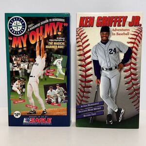 MLB Collectible VHS Tapes Ken Griffey Jr. & Seattle Mariners My Oh My 1995 Seaso